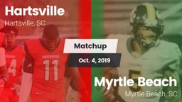 Matchup: Hartsville vs. Myrtle Beach  2019