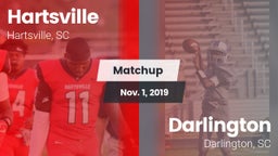 Matchup: Hartsville vs. Darlington  2019