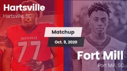 Matchup: Hartsville vs. Fort Mill  2020