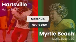 Matchup: Hartsville vs. Myrtle Beach  2020