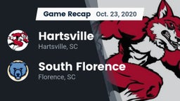Recap: Hartsville  vs. South Florence  2020