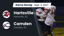 Recap: Hartsville  vs. Camden  2021