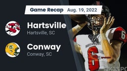 Recap: Hartsville  vs. Conway  2022