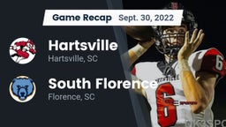 Recap: Hartsville  vs. South Florence  2022