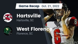 Recap: Hartsville  vs. West Florence  2022