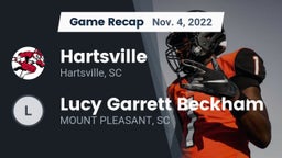 Recap: Hartsville  vs. Lucy Garrett Beckham  2022