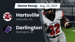 Recap: Hartsville  vs. Darlington  2023