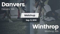Matchup: Danvers vs. Winthrop  2016