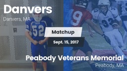 Matchup: Danvers vs. Peabody Veterans Memorial  2017