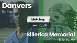 Matchup: Danvers vs. Billerica Memorial  2017