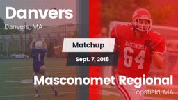 Matchup: Danvers vs. Masconomet Regional  2018