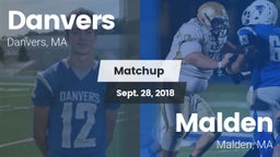 Matchup: Danvers vs. Malden  2018