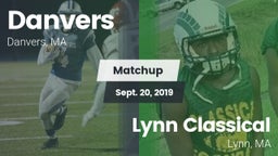 Matchup: Danvers vs. Lynn Classical  2019