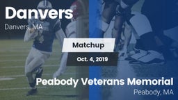 Matchup: Danvers vs. Peabody Veterans Memorial  2019