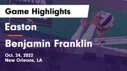 Easton  vs Benjamin Franklin  Game Highlights - Oct. 24, 2022