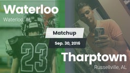 Matchup: Waterloo vs. Tharptown  2016