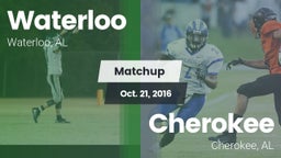 Matchup: Waterloo vs. Cherokee  2016