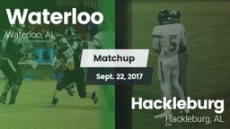 Matchup: Waterloo vs. Hackleburg  2017