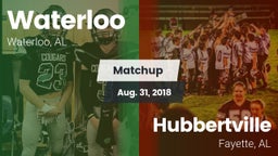 Matchup: Waterloo vs. Hubbertville  2018