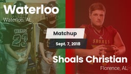 Matchup: Waterloo vs. Shoals Christian  2018