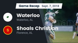 Recap: Waterloo  vs. Shoals Christian  2018