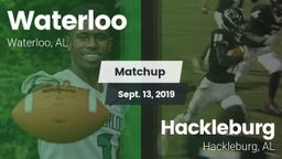 Matchup: Waterloo vs. Hackleburg  2019