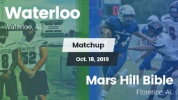 Matchup: Waterloo vs. Mars Hill Bible  2019