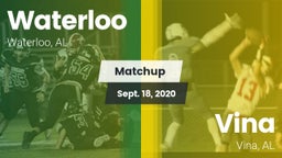 Matchup: Waterloo vs. Vina  2020