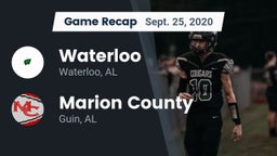 Recap: Waterloo  vs. Marion County  2020