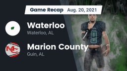 Recap: Waterloo  vs. Marion County  2021