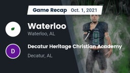 Recap: Waterloo  vs. Decatur Heritage Christian Academy  2021