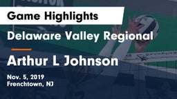 Delaware Valley Regional  vs Arthur L Johnson Game Highlights - Nov. 5, 2019