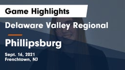 Delaware Valley Regional  vs Phillipsburg  Game Highlights - Sept. 16, 2021