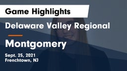 Delaware Valley Regional  vs Montgomery  Game Highlights - Sept. 25, 2021