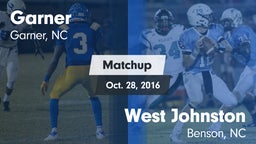 Matchup: Garner vs. West Johnston  2016