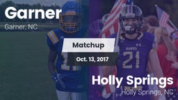 Matchup: Garner vs. Holly Springs  2017