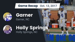 Recap: Garner  vs. Holly Springs  2017