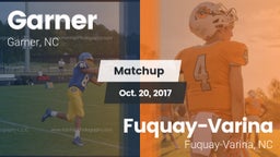 Matchup: Garner vs. Fuquay-Varina  2017