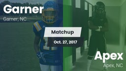 Matchup: Garner vs. Apex  2017