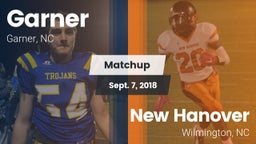 Matchup: Garner vs. New Hanover  2018