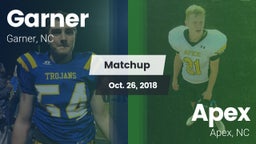 Matchup: Garner vs. Apex  2018