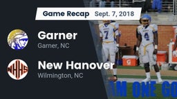 Recap: Garner  vs. New Hanover  2018
