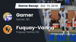 Recap: Garner  vs. Fuquay-Varina  2018