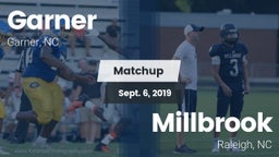 Matchup: Garner vs. Millbrook  2019
