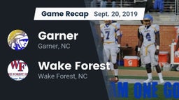 Recap: Garner  vs. Wake Forest  2019