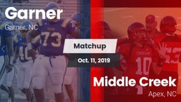 Matchup: Garner vs. Middle Creek  2019