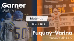 Matchup: Garner vs. Fuquay-Varina  2019