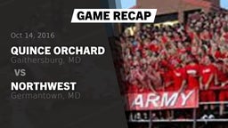 Recap: Quince Orchard  vs. Northwest  2016