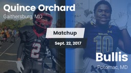 Matchup: Quince Orchard vs. Bullis  2017