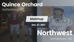 Matchup: Quince Orchard vs. Northwest  2017